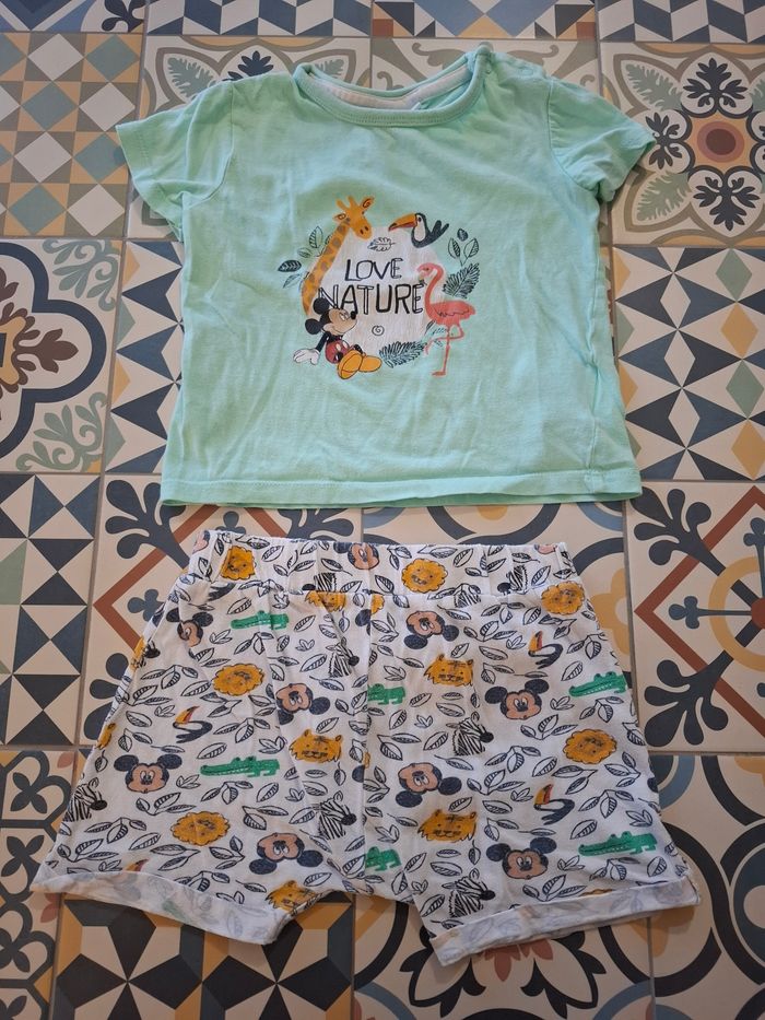 Short Tee-shirt Mickey