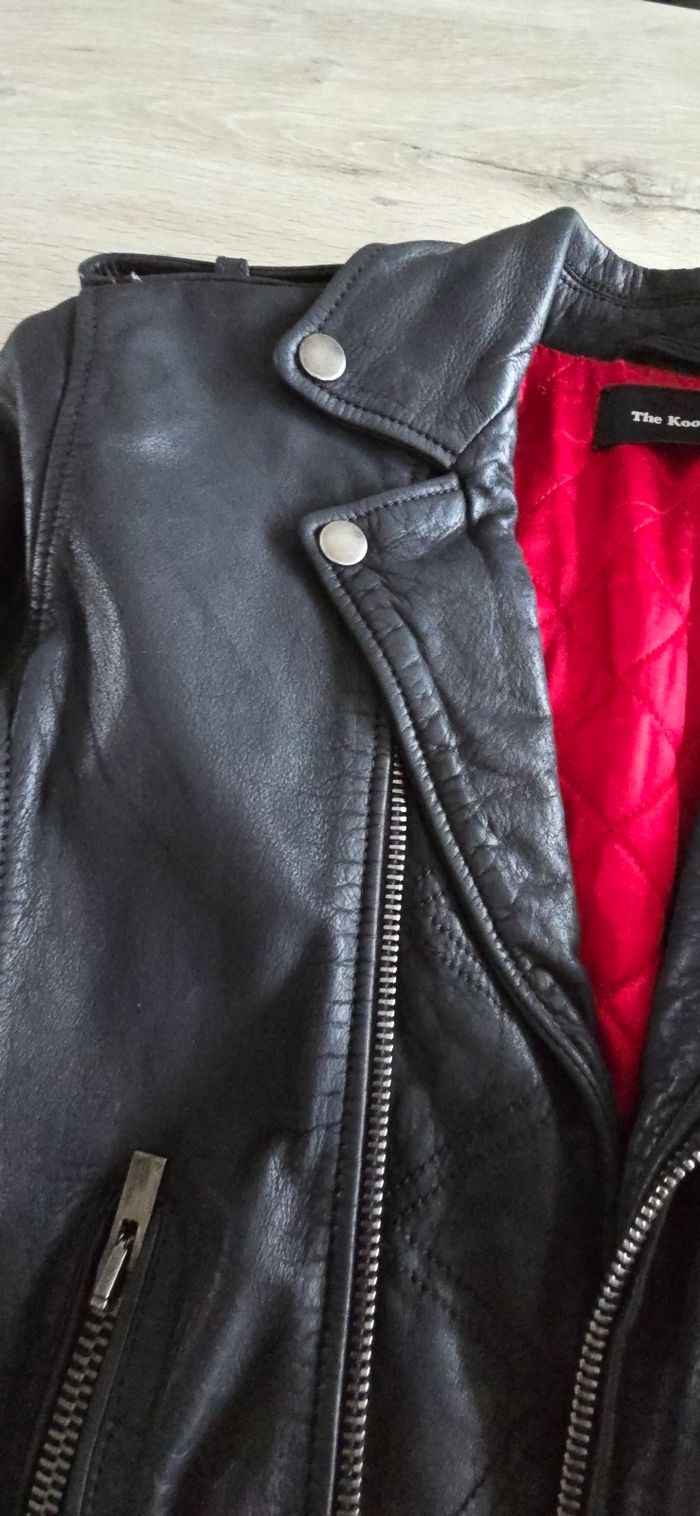 Veste en cuir The kooples - photo numéro 4