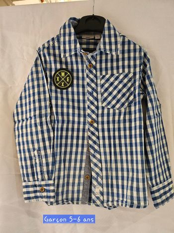 Chemise ML 5-6 ans