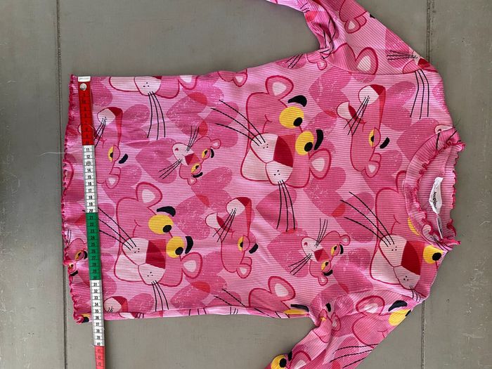Tee shirt Desigual la panthère rose manches longues taille 13/14 ans - photo numéro 16