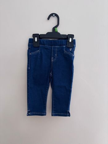 Pantalon jean stretch Obaïbi – 12 mois / 74 cm
