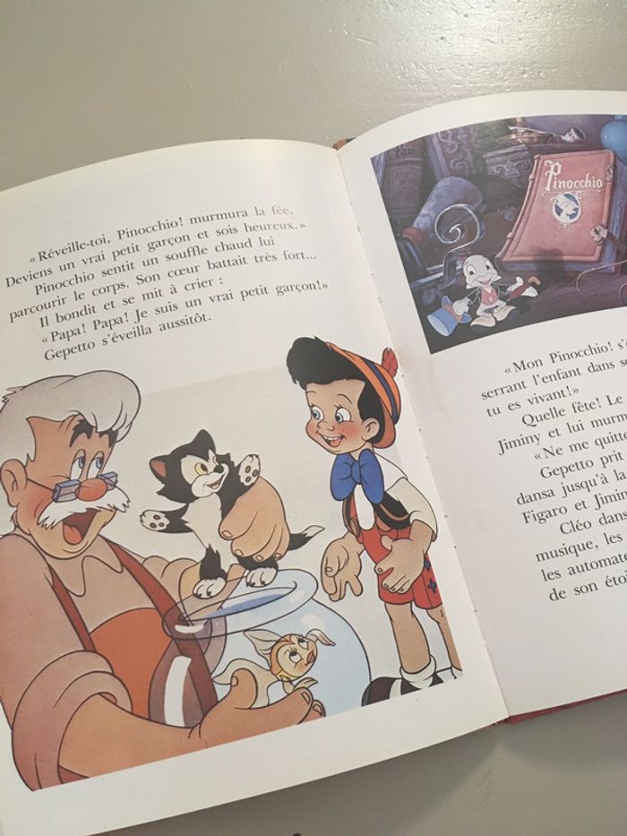 Livre Pinocchio Disney Édition Hachette - photo numéro 9
