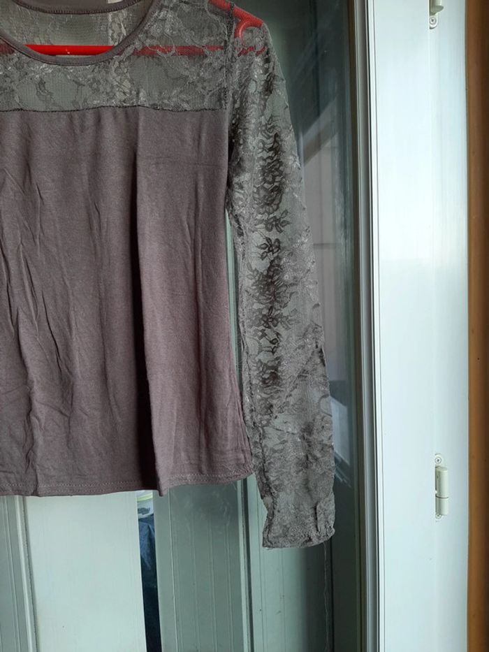 T-shirt manches longues femme Taille unique - photo numéro 3