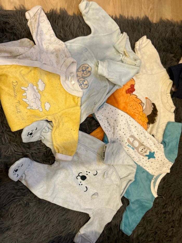 Lot de 5 pyjamas naissance