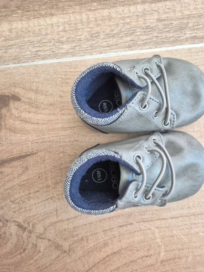 Chaussures bébé 1/6 mois - photo numéro 4