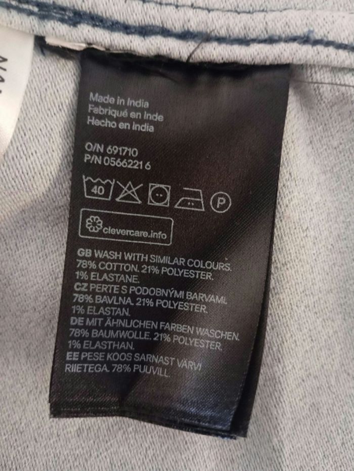 Veste demi-saison en jean 3/4 ans - photo numéro 6