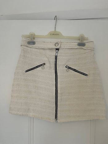 Jupe Zara - crème - bon état - taille L