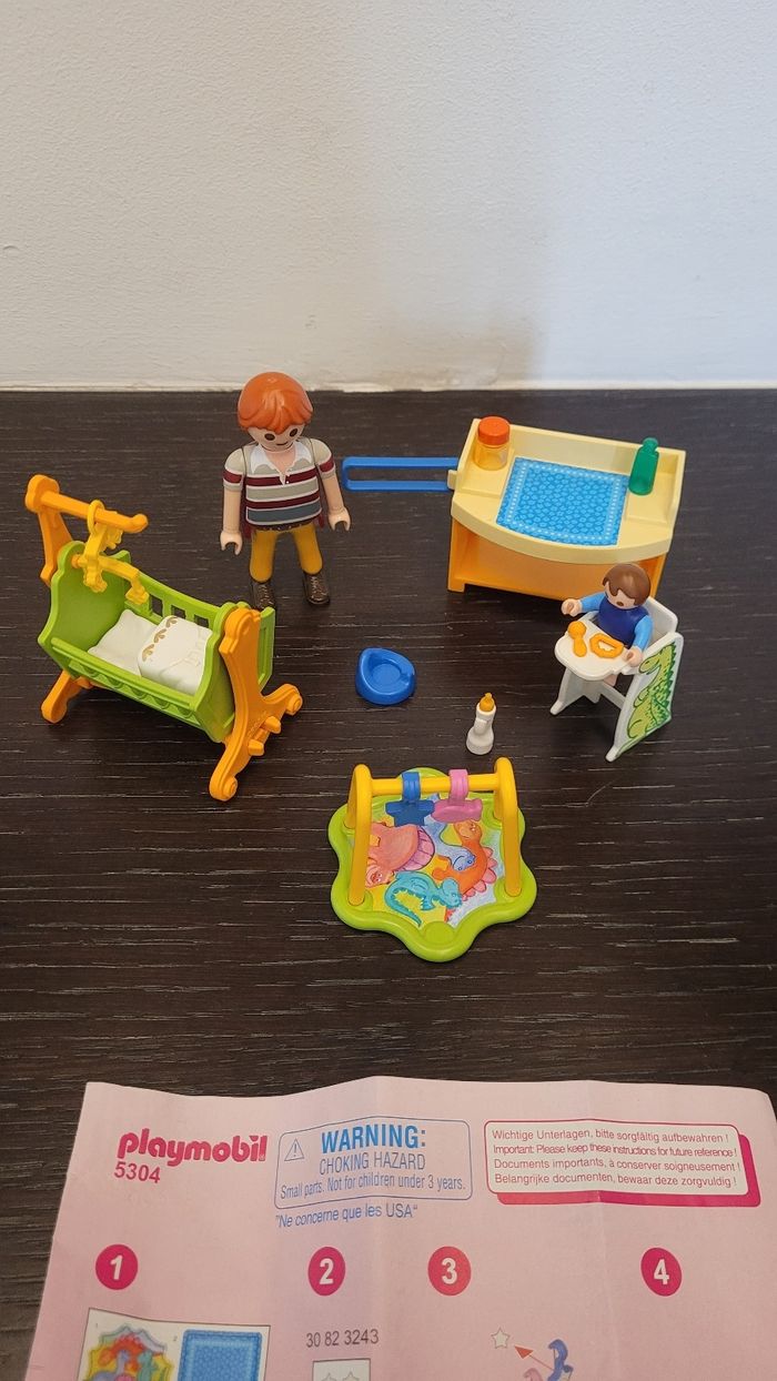 La chambre à coucher de bébé Playmobil 5304