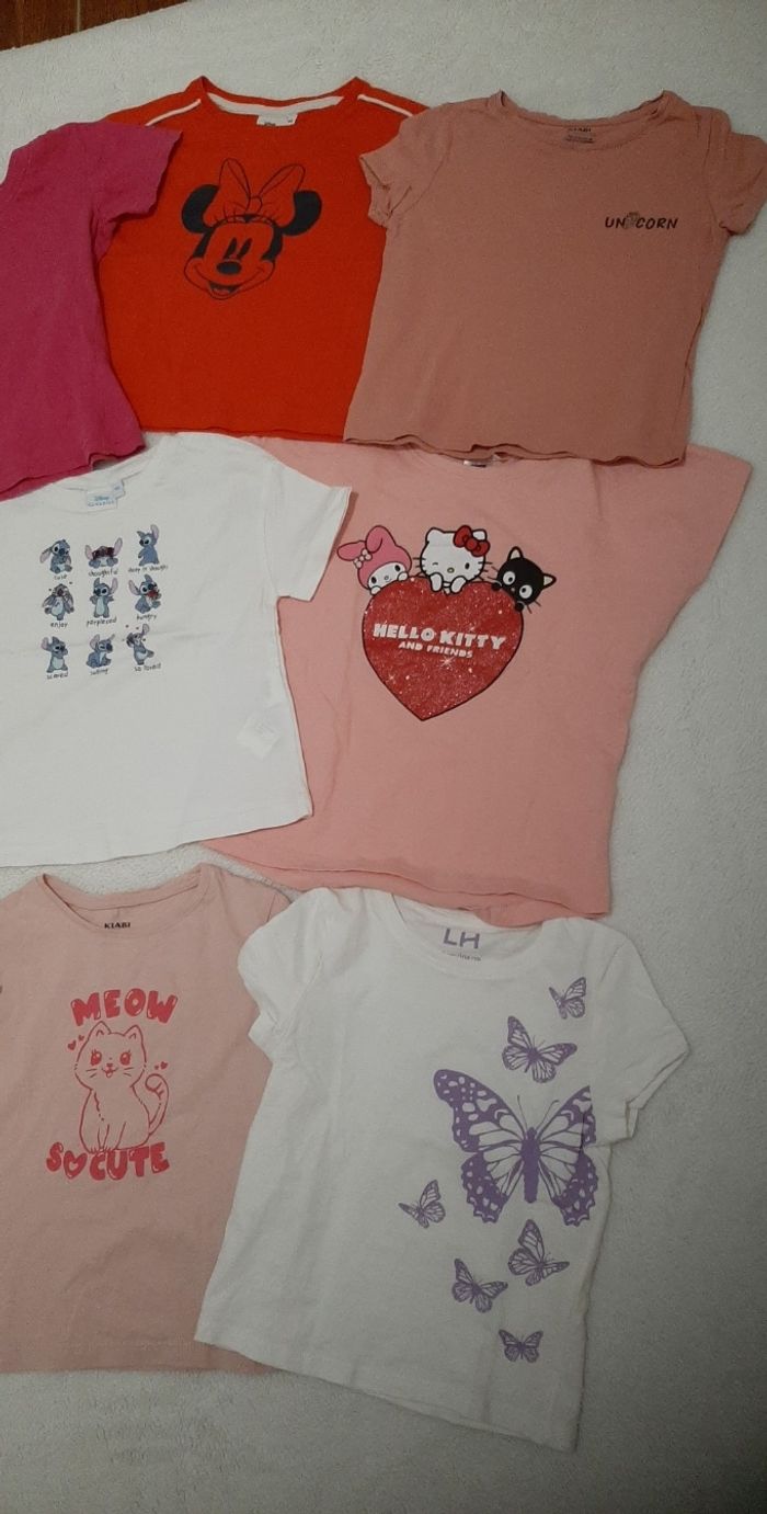 Lot 10 tee-shirts 4 ans - photo numéro 3