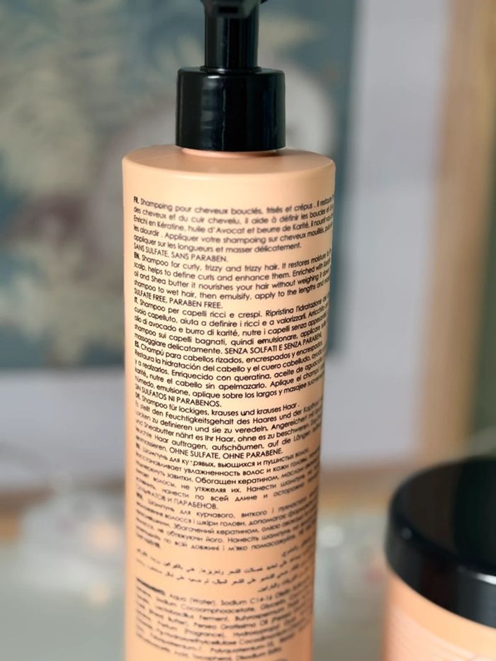 Duo cheveux bouclés RoseBaie Shampoing masque, capillaire - photo numéro 7