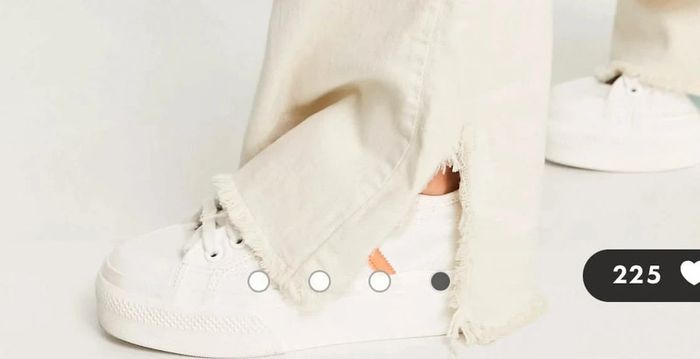 Jean beige taille haute évasé - Stradivarius - photo numéro 5