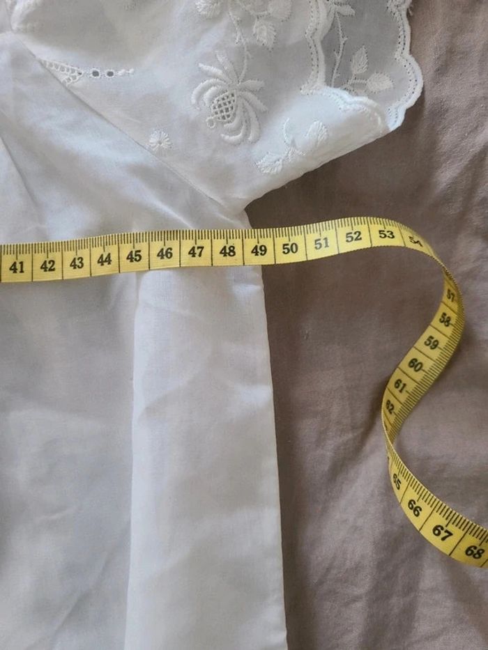 Vieille chemise de nuit tissu très léger vintage - photo numéro 9