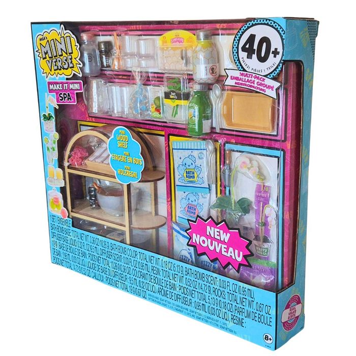 MiniVerse – Make It Mini Spa – Coffret complet 40+ pièces – Neuf scellé - photo numéro 2