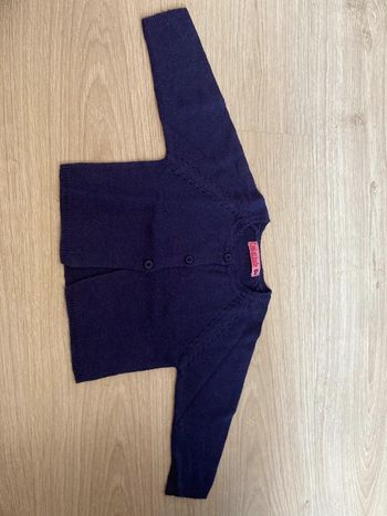 Gilet bébé fille 6 mois