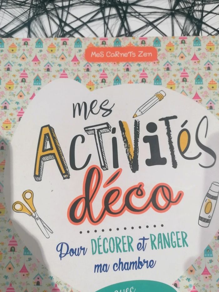 Livre mes activités déco pour décorer et ranger 📗 - photo numéro 2