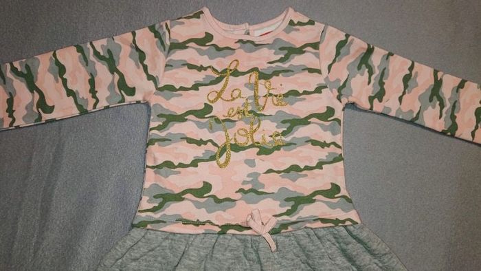 Robe manches longues, 2 ans/24 mois, Tissaia, Neuve