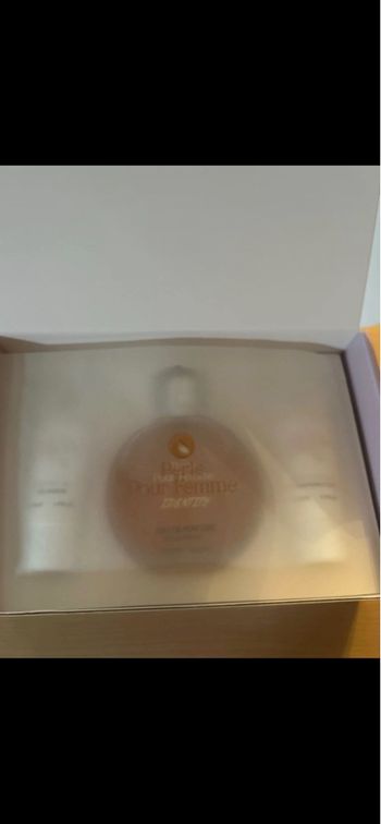 1 coffret 3 pièces beauté parfum femme 