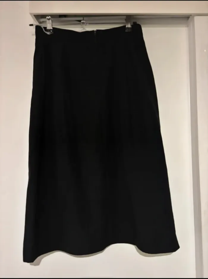 Jupe noire plissée nanette – taille 36 / S - photo numéro 4
