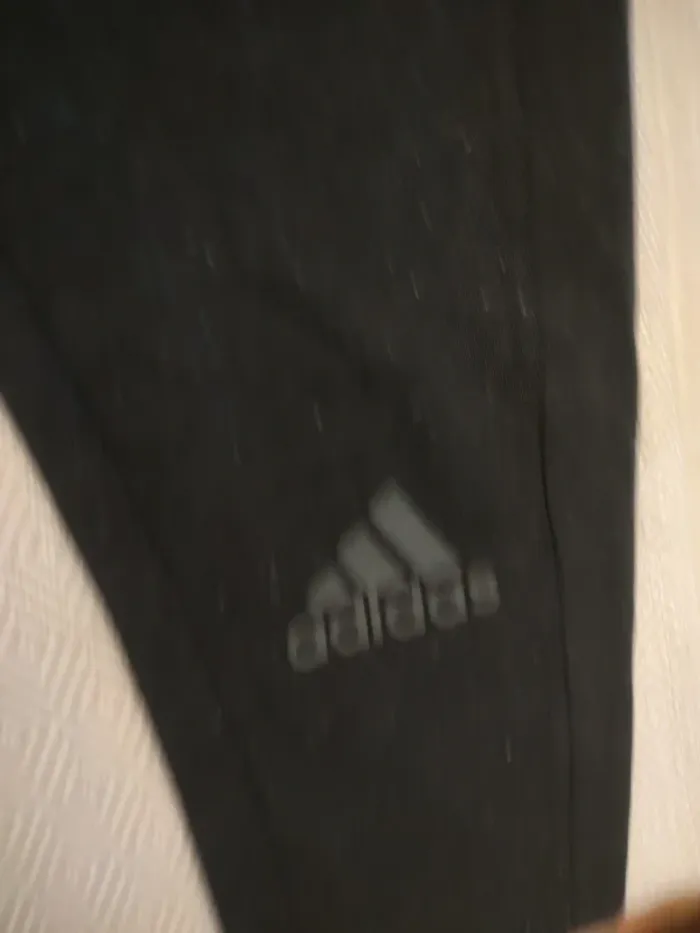 Survêtement jogging gris noir adidas 12 ans - photo numéro 4