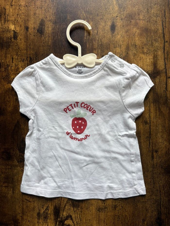 Tee shirt 9m