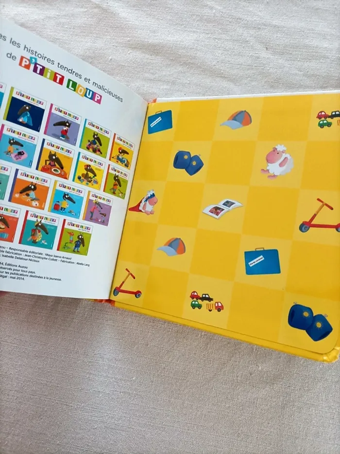 Livre P'tit Loup part en vacances - photo numéro 10