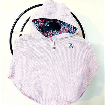 18-24 mois 2 ans poncho sergent major 86 cm