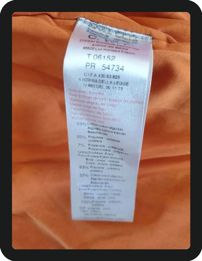 manteau garçon gris/orange Timberland 18 mois - photo numéro 6