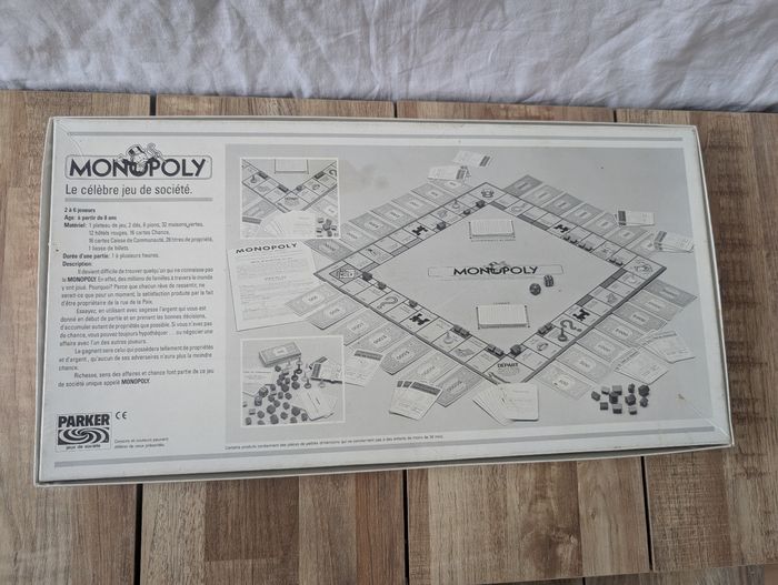 Jeu de société : Monopoly 1985 - photo numéro 9