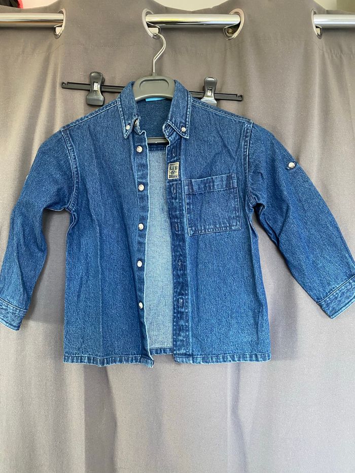 Chemise jean 6 ans - photo numéro 2