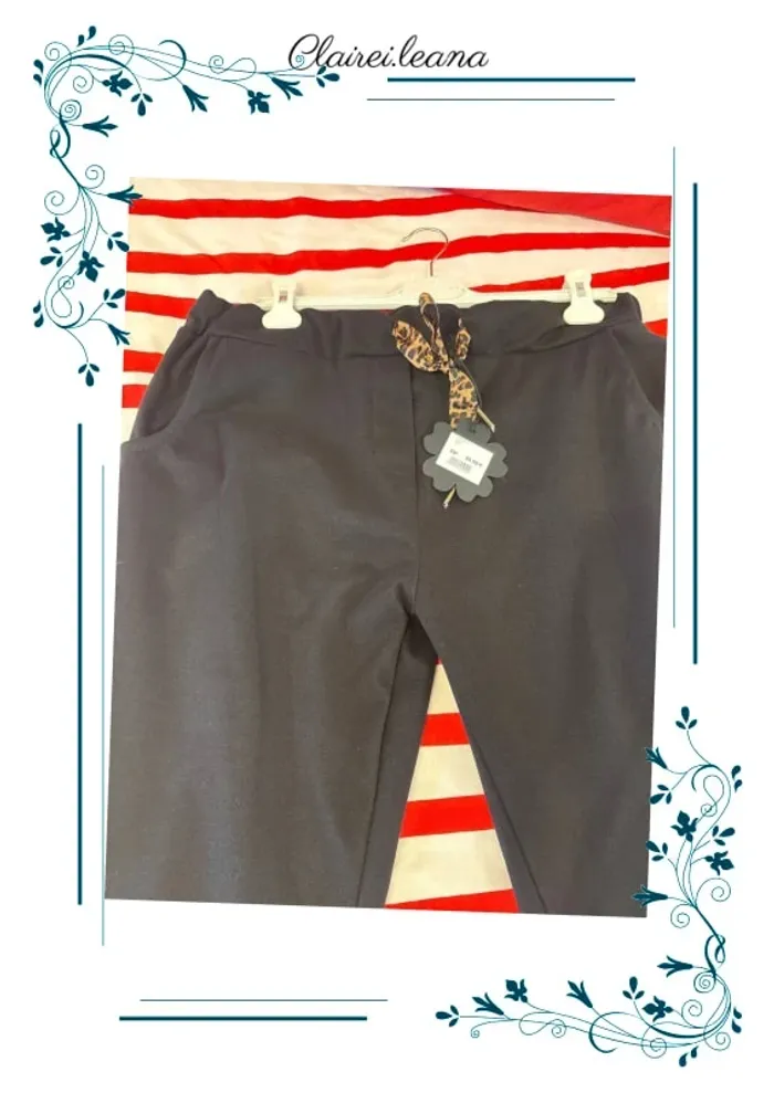 🛑 pantalon noir 🛑 3XL - photo numéro 2