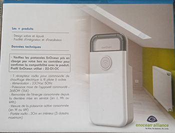 Module de chauffage connecté enki