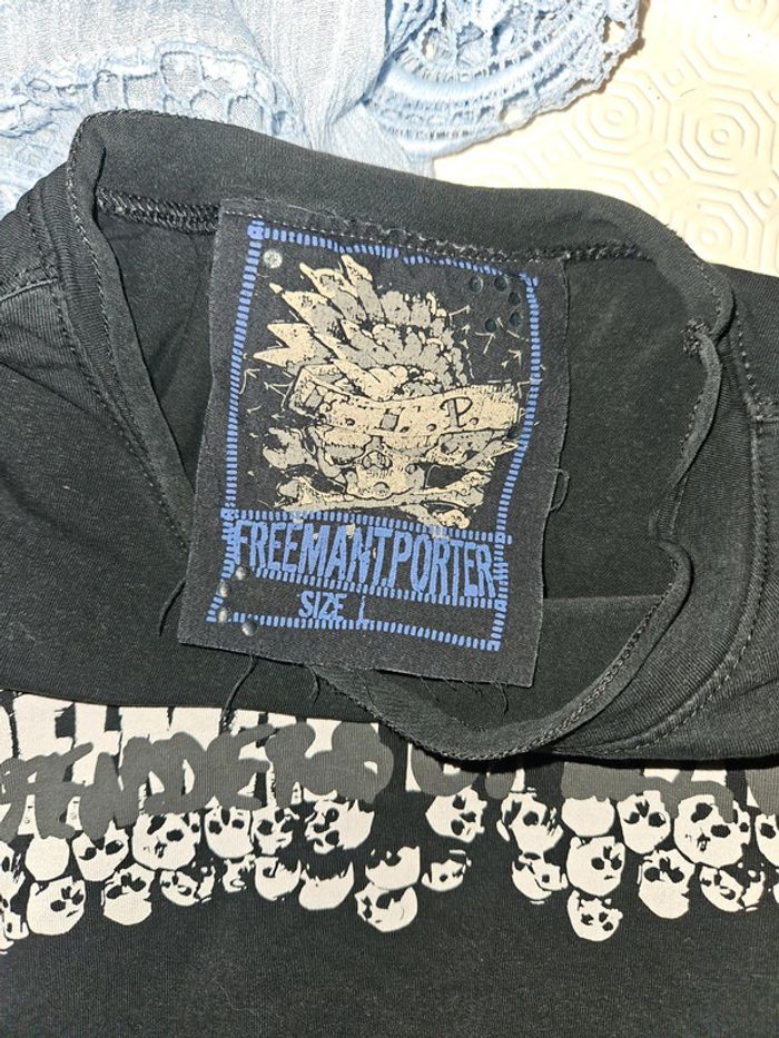 T-shirt ml homme freeman porter taille L u45 - photo numéro 7