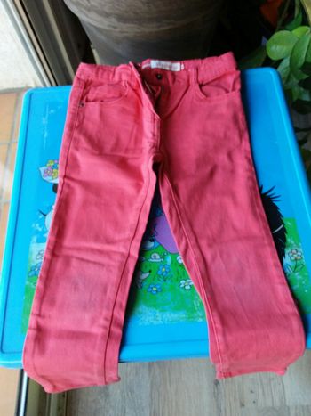 Jean skinny rouge