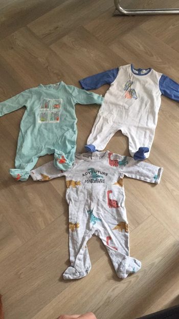 Lot de 3 pyjamas