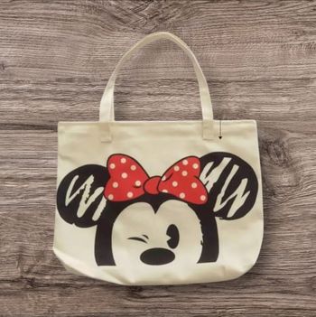 Sac fourre-tout en toile Minnie 