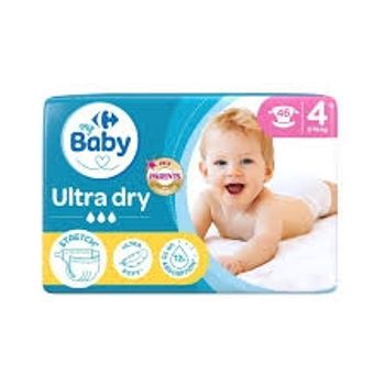 Couche baby marque distributeur carrefour taille 4