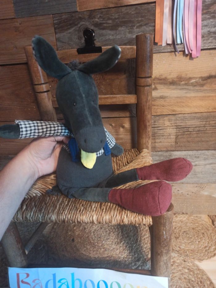 Peluche âne moulin roty tbe pomme des bois - photo numéro 6