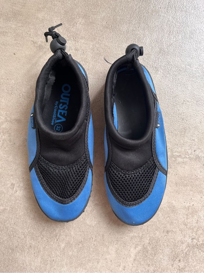 Chaussures aquatiques, pour sport et baignade, pointure 32 - photo numéro 3