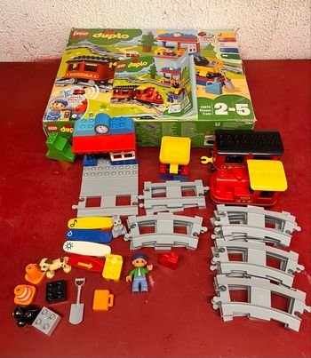 Circuit train lego Duplo interactif