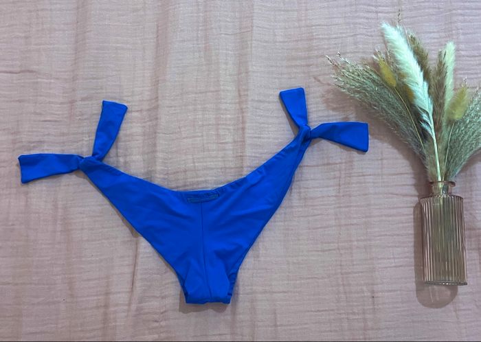 Culotte de maillot de bain, bleu électrique, pour femme - photo numéro 2