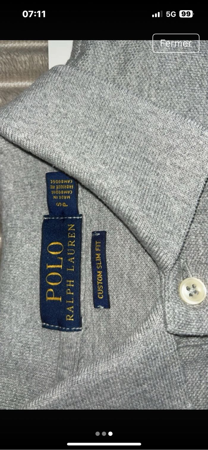 Polo à manche longue Ralph Lauren - photo numéro 3
