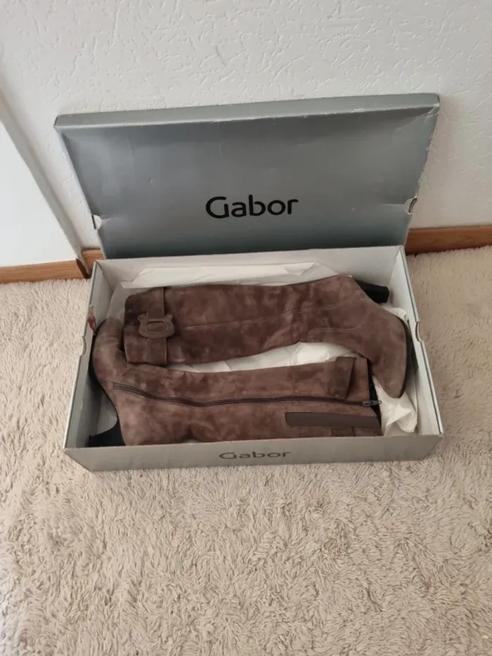 Bottes daim Gabor