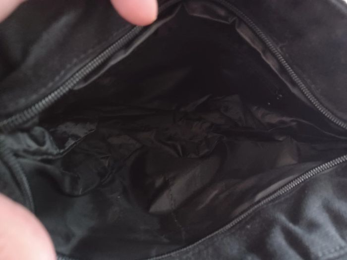 Sac à main en tissu coton épais et sequins - photo numéro 3