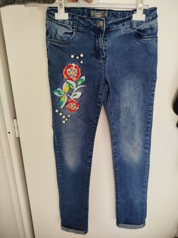 #kytie10ansfille. Jeans slim taille 10 ans