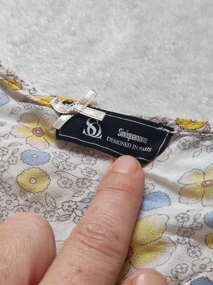 Haut fleurie taille unique - photo numéro 4