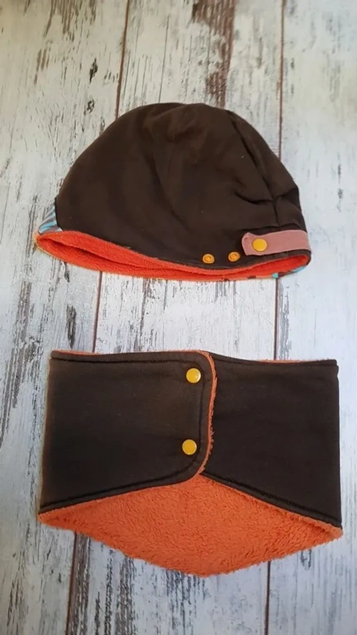 Ensemble bonnet et snood Taille à partir de 2 ans - photo numéro 2