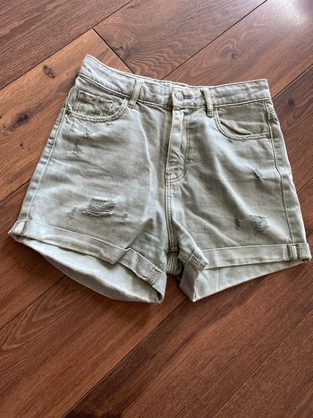 Short jeans, kaki, 34, Pimkie, neuf 