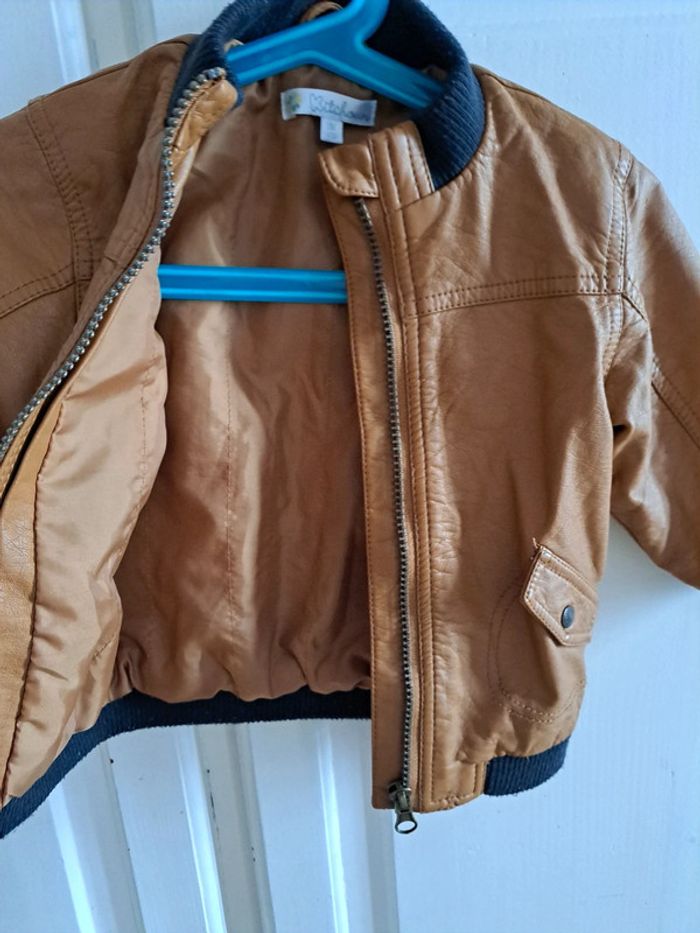 Veste mi saison légère printemps 12 mois marron clair - photo numéro 6