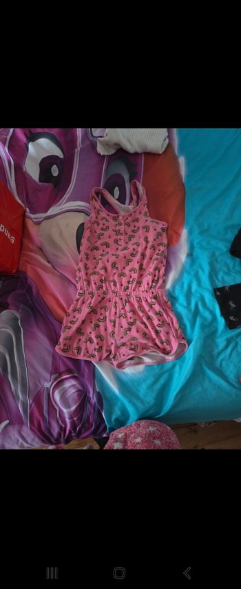 Combie short fille 8 ans