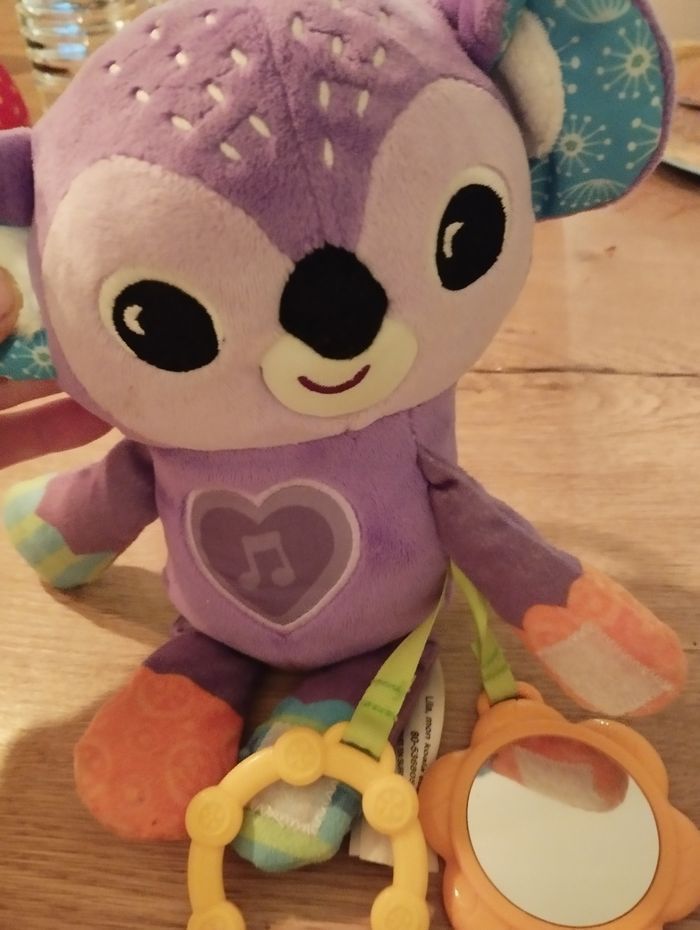 Koala doudou musical violet - photo numéro 4